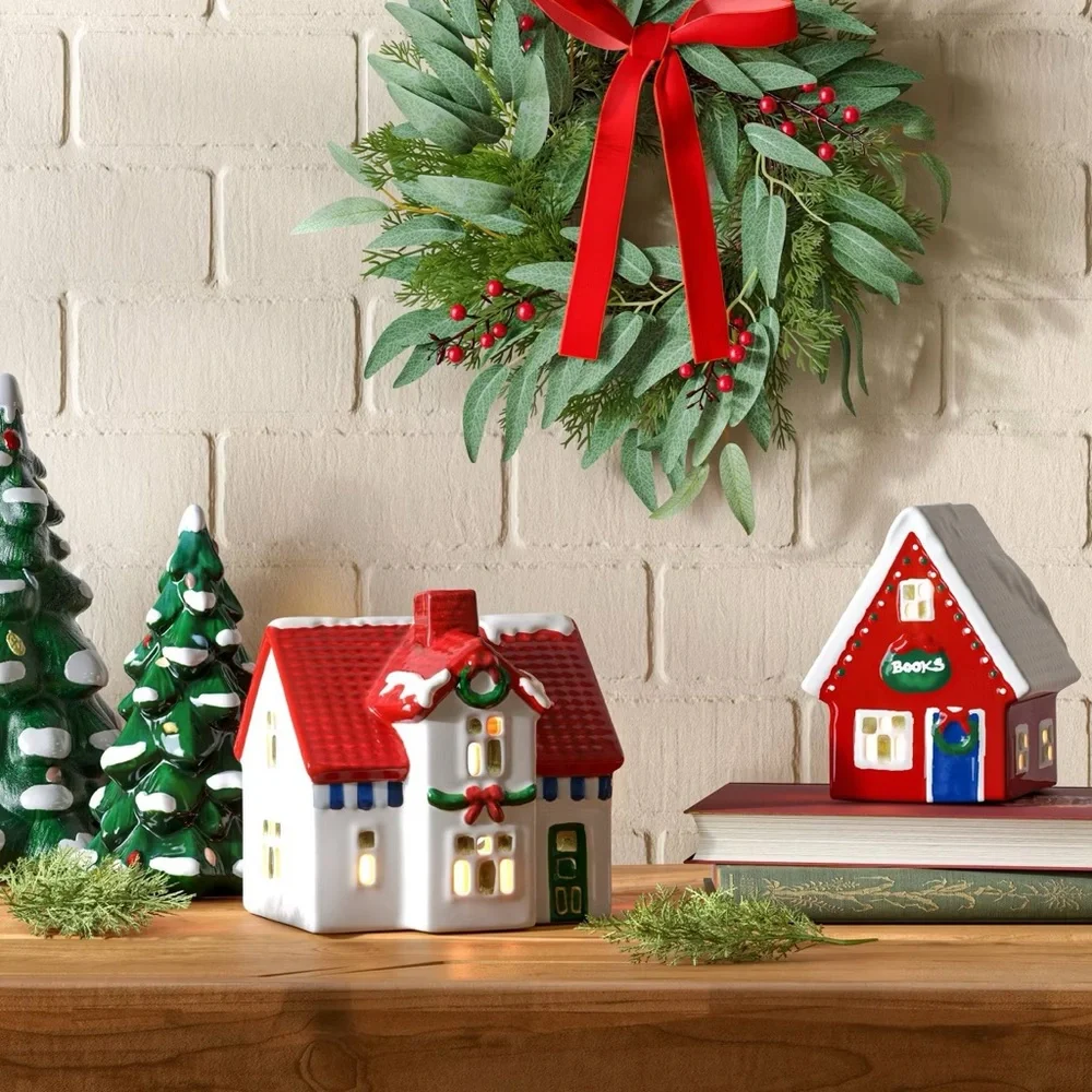 Ceramic LED Christmas House - Threshold